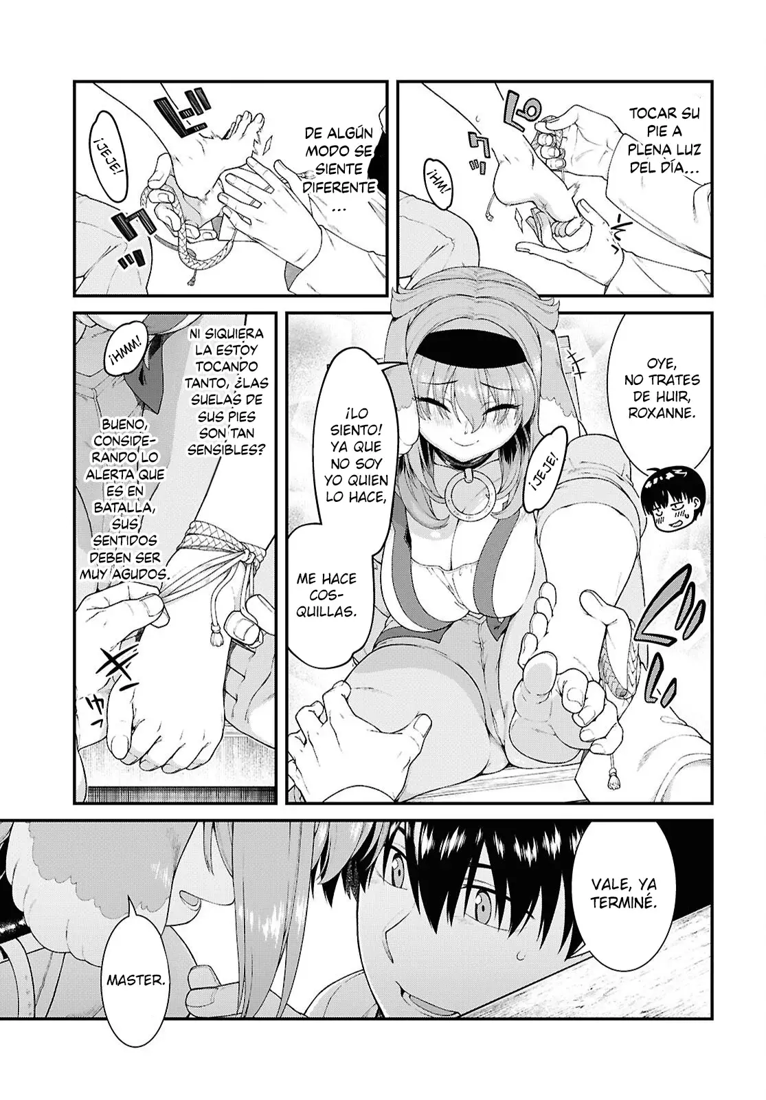 Isekai Meikyuu de Dorei Harem wo Capitulo 27.2 página 8