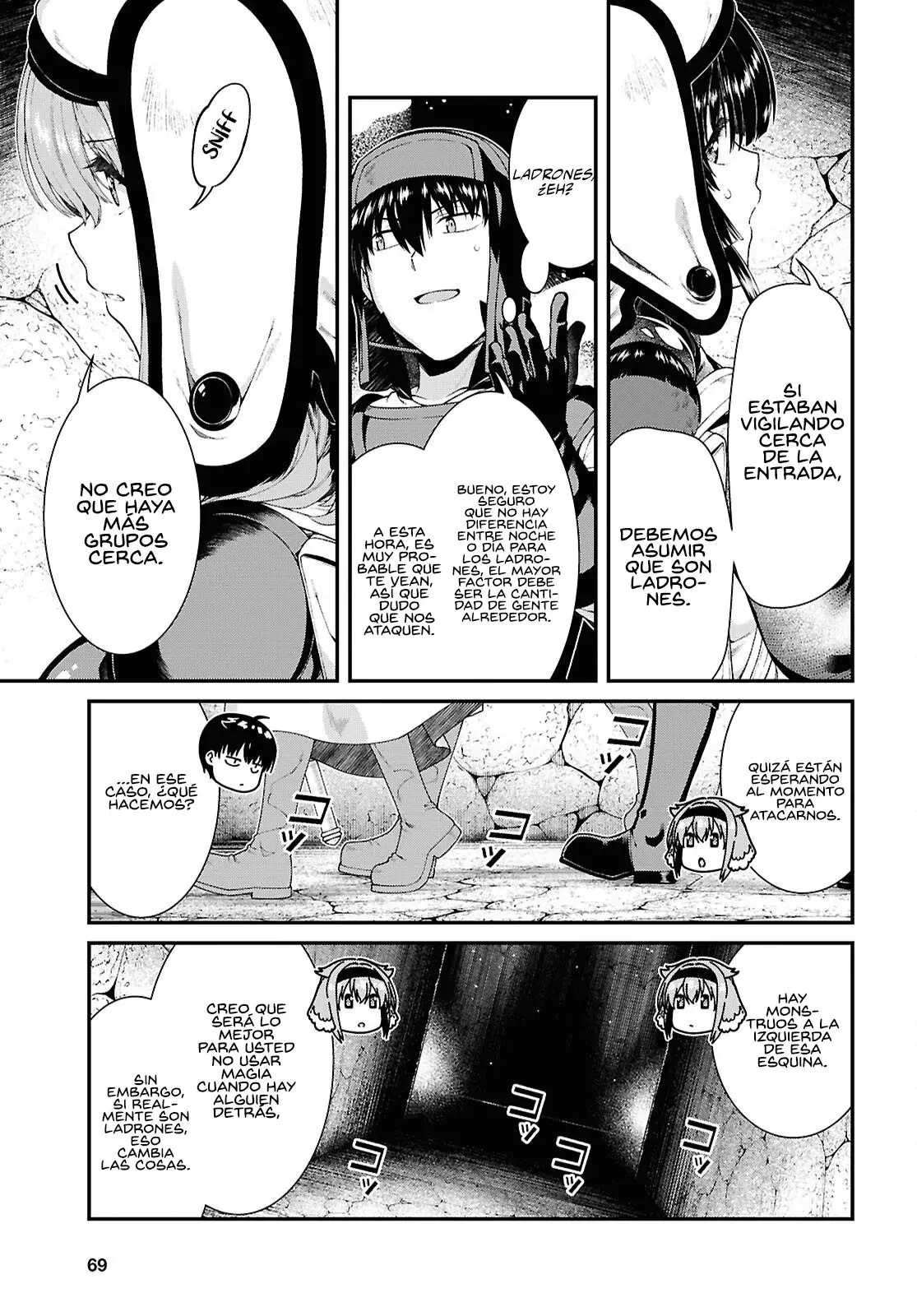 Isekai Meikyuu de Dorei Harem wo Capitulo 27.3 página 5