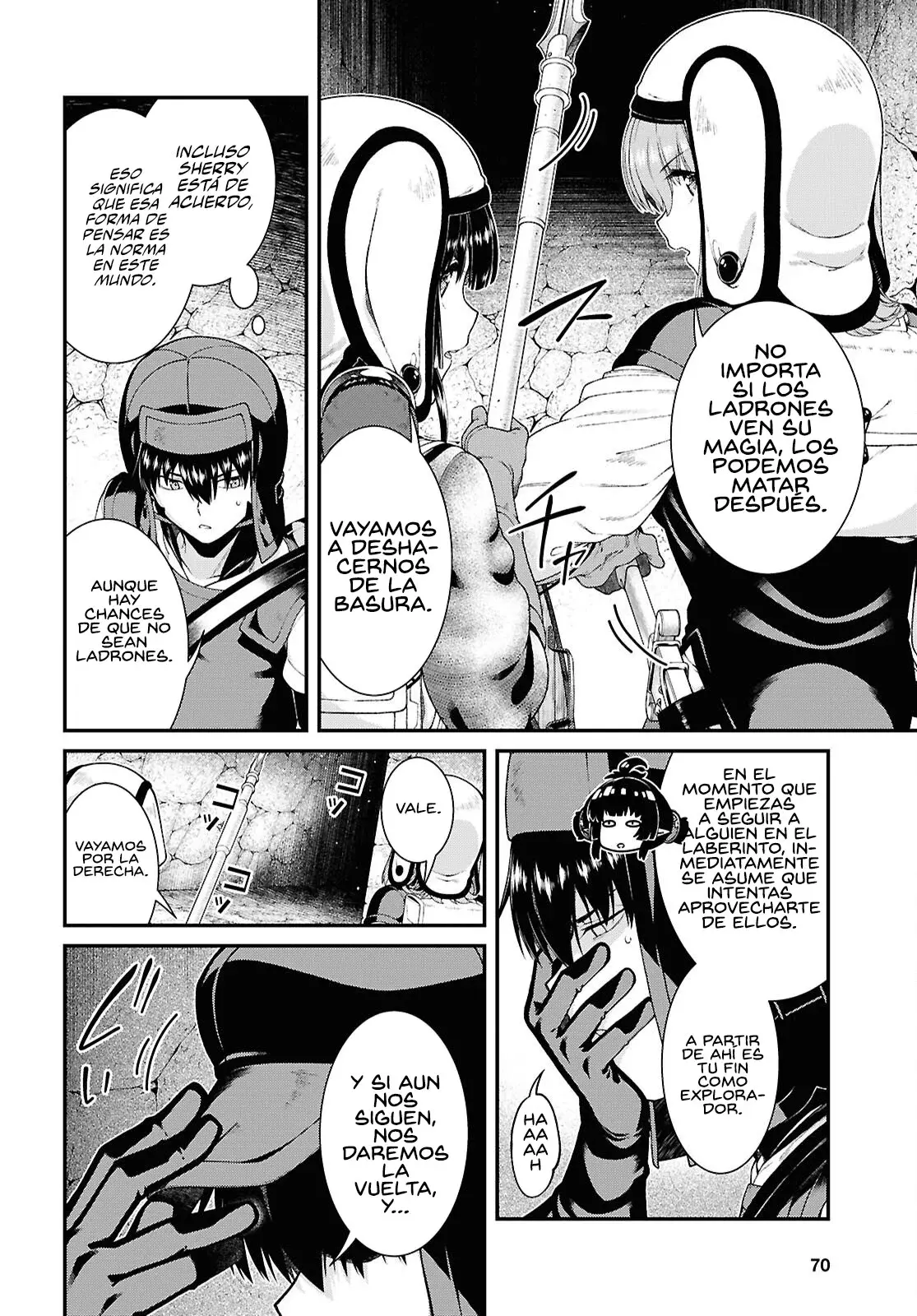 Isekai Meikyuu de Dorei Harem wo Capitulo 27.3 página 6