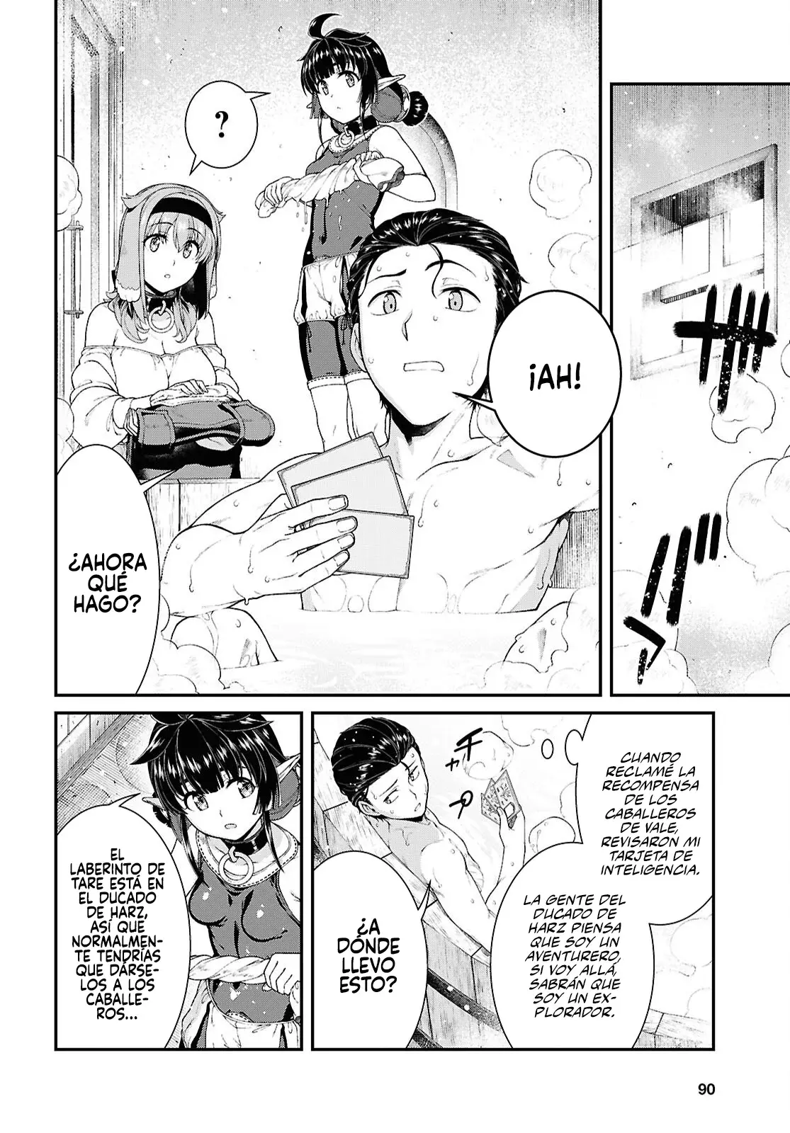 Isekai Meikyuu de Dorei Harem wo Capitulo 27.4 página 10
