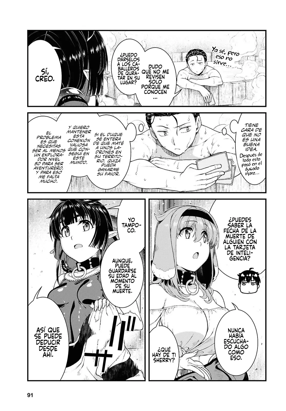 Isekai Meikyuu de Dorei Harem wo Capitulo 27.4 página 11