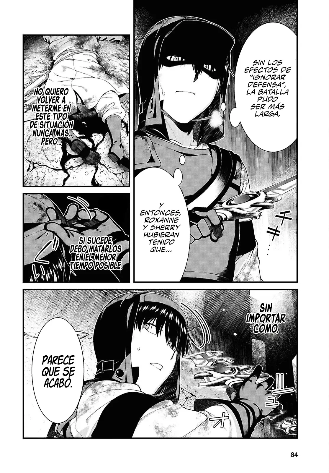 Isekai Meikyuu de Dorei Harem wo Capitulo 27.4 página 4