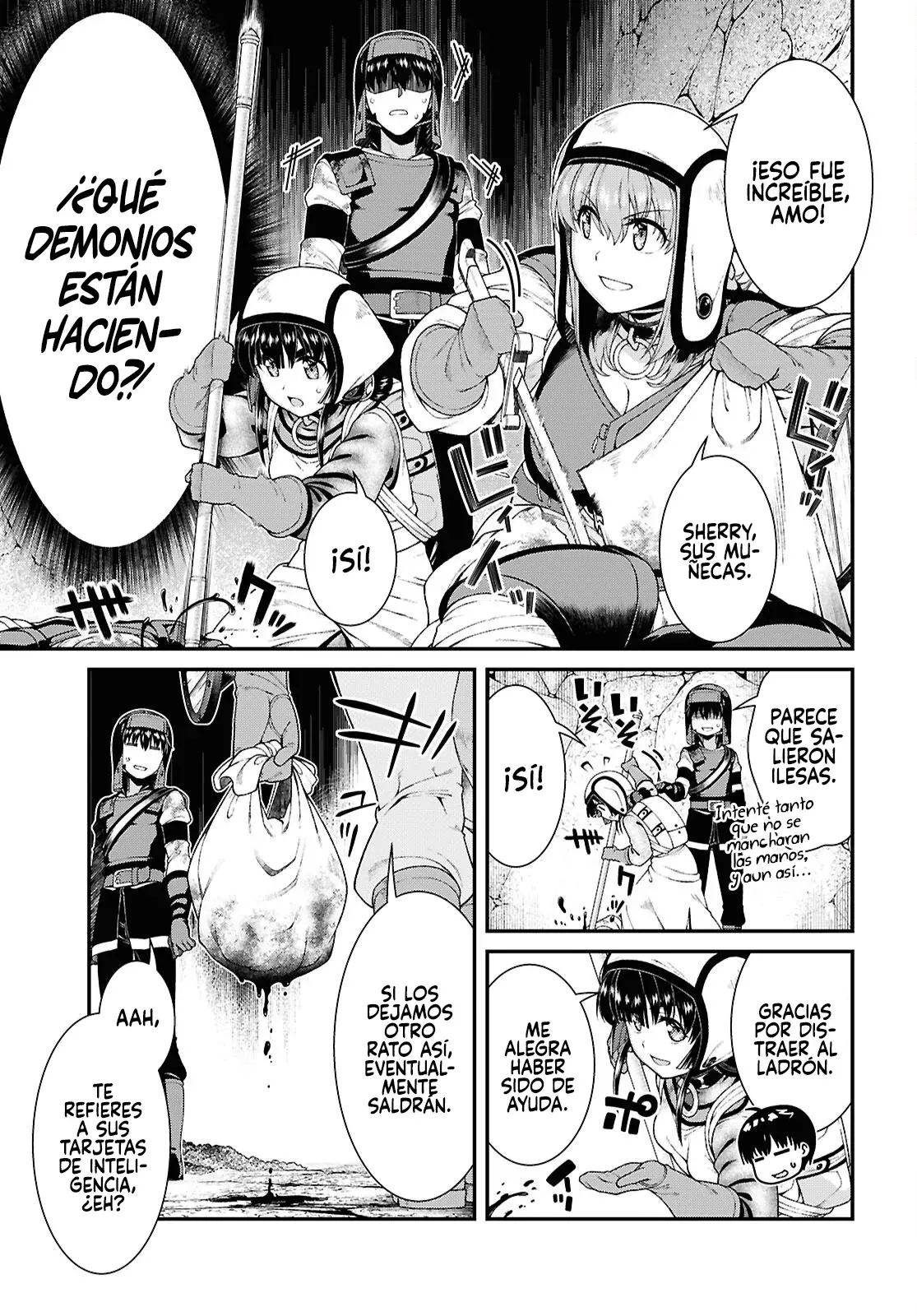 Isekai Meikyuu de Dorei Harem wo Capitulo 27.4 página 5