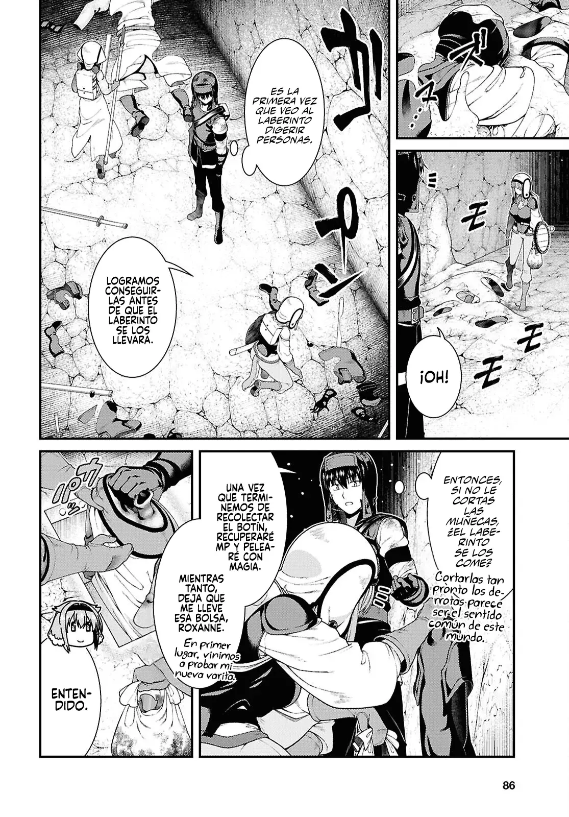 Isekai Meikyuu de Dorei Harem wo Capitulo 27.4 página 6