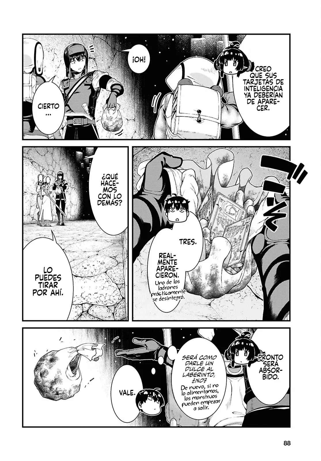 Isekai Meikyuu de Dorei Harem wo Capitulo 27.4 página 8