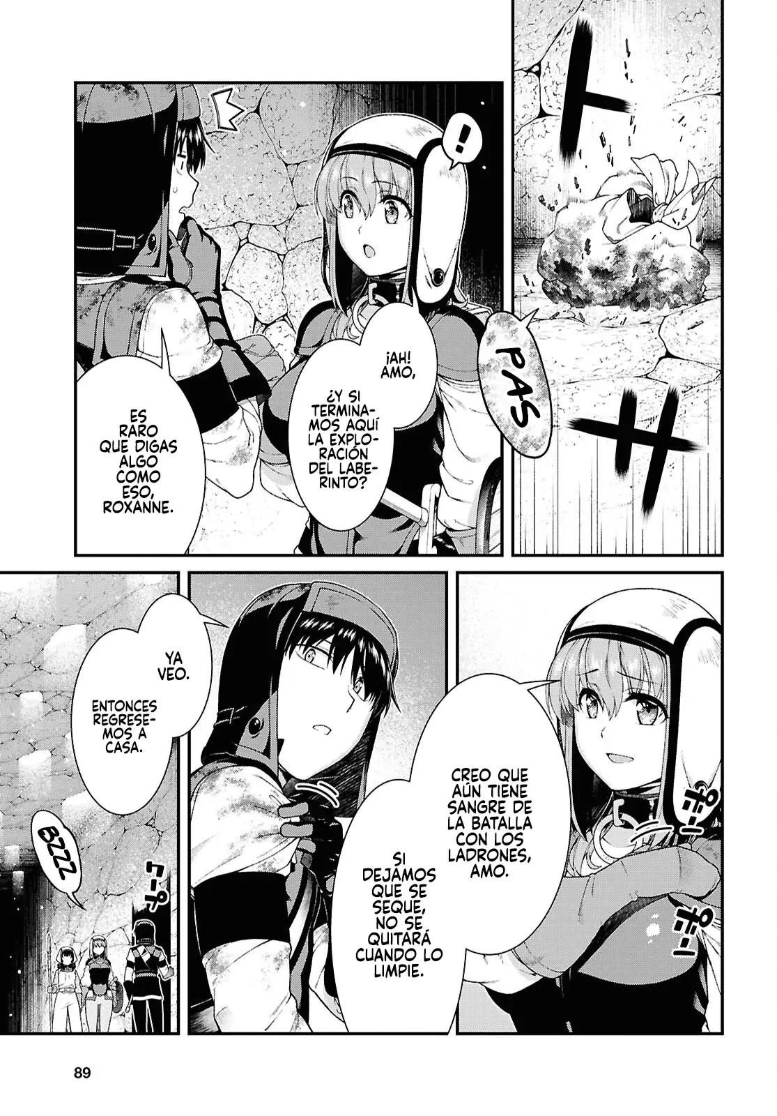 Isekai Meikyuu de Dorei Harem wo Capitulo 27.4 página 9