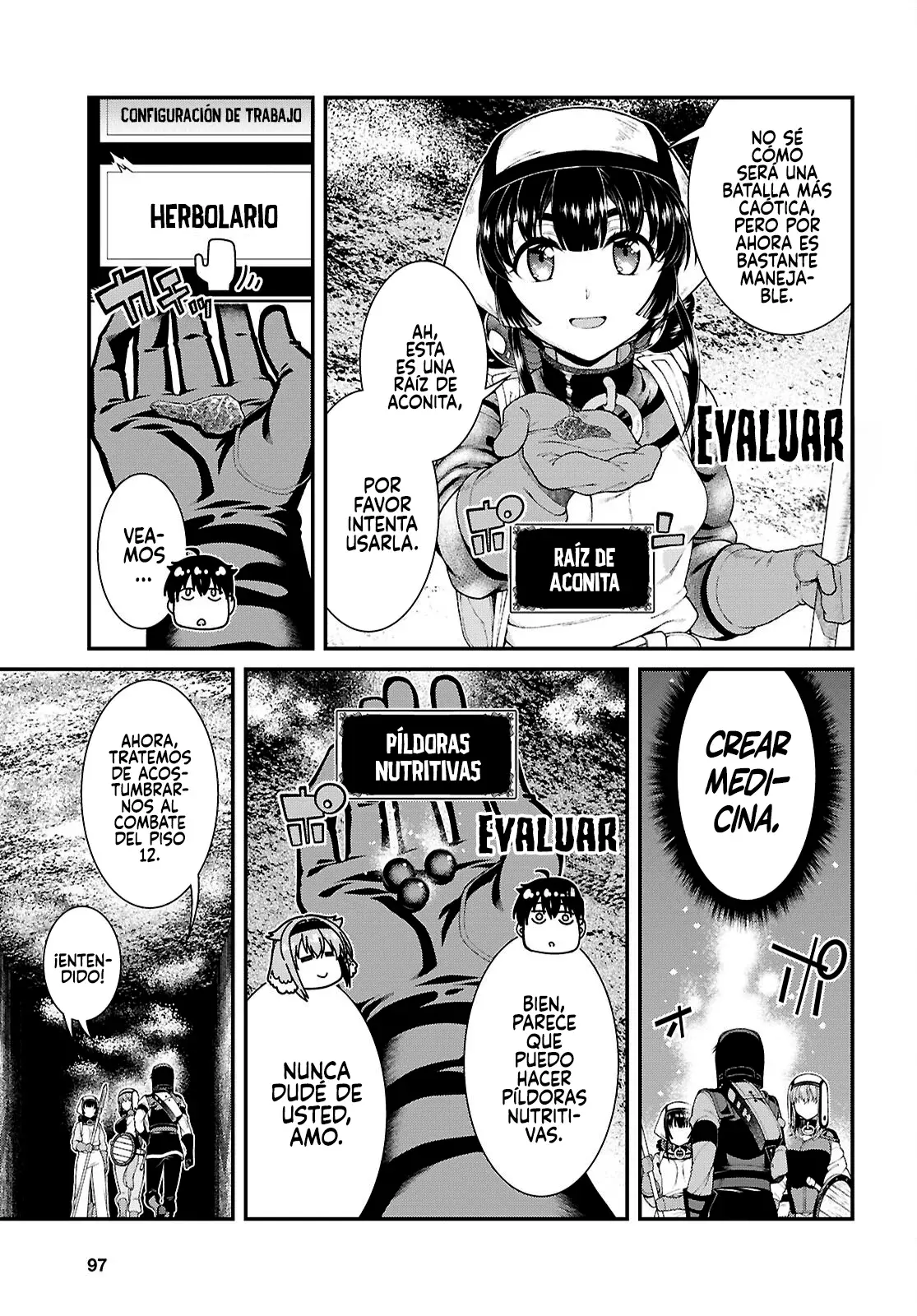 Isekai Meikyuu de Dorei Harem wo Capitulo 27.5 página 9