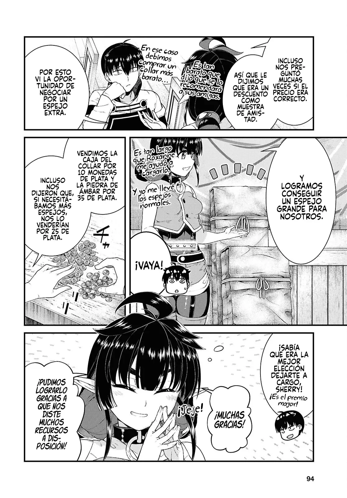 Isekai Meikyuu de Dorei Harem wo Capitulo 28.1 página 10