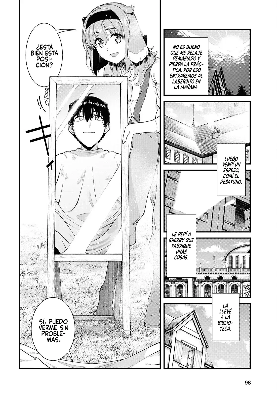Isekai Meikyuu de Dorei Harem wo Capitulo 28.1 página 14