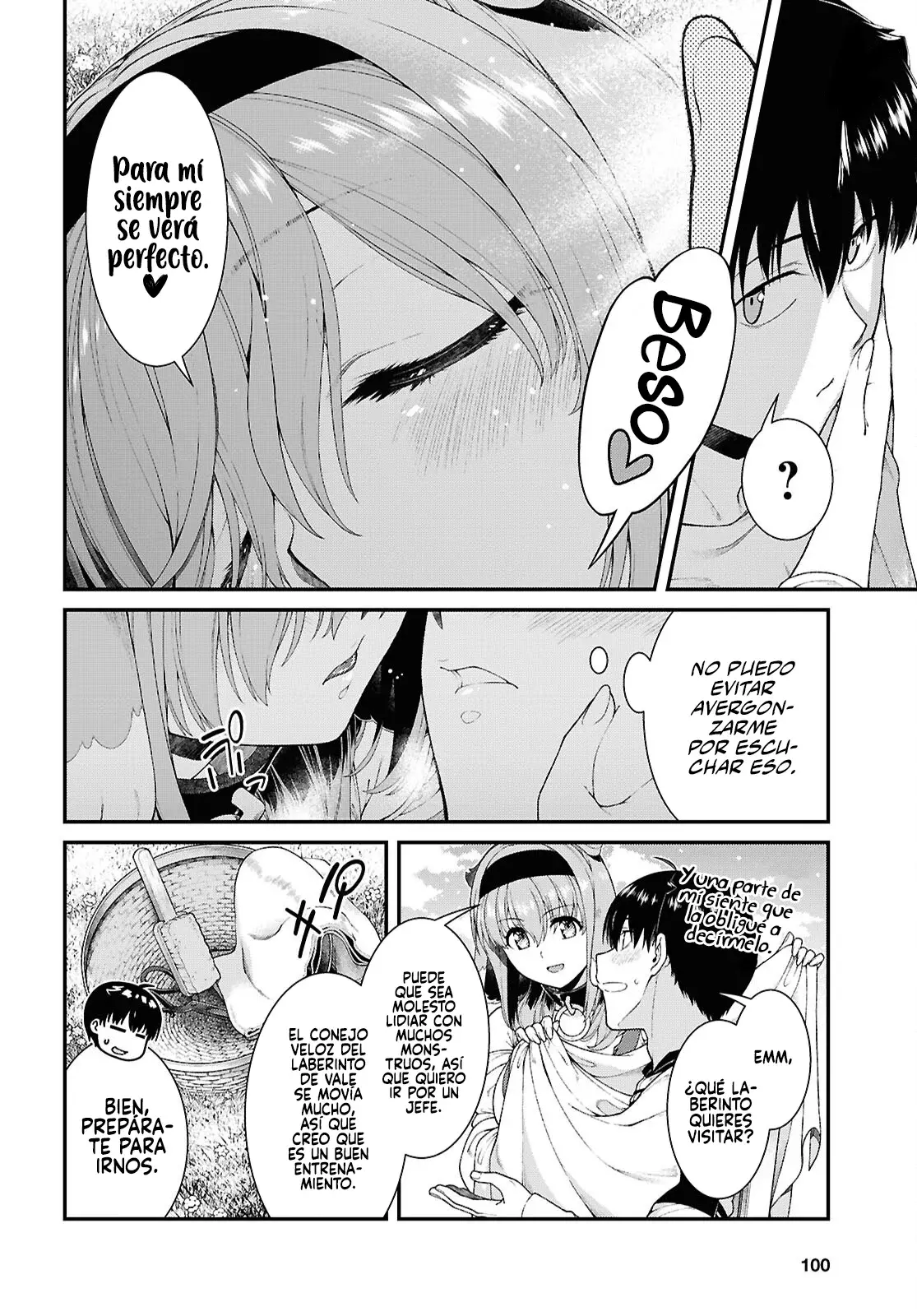 Isekai Meikyuu de Dorei Harem wo Capitulo 28.1 página 16