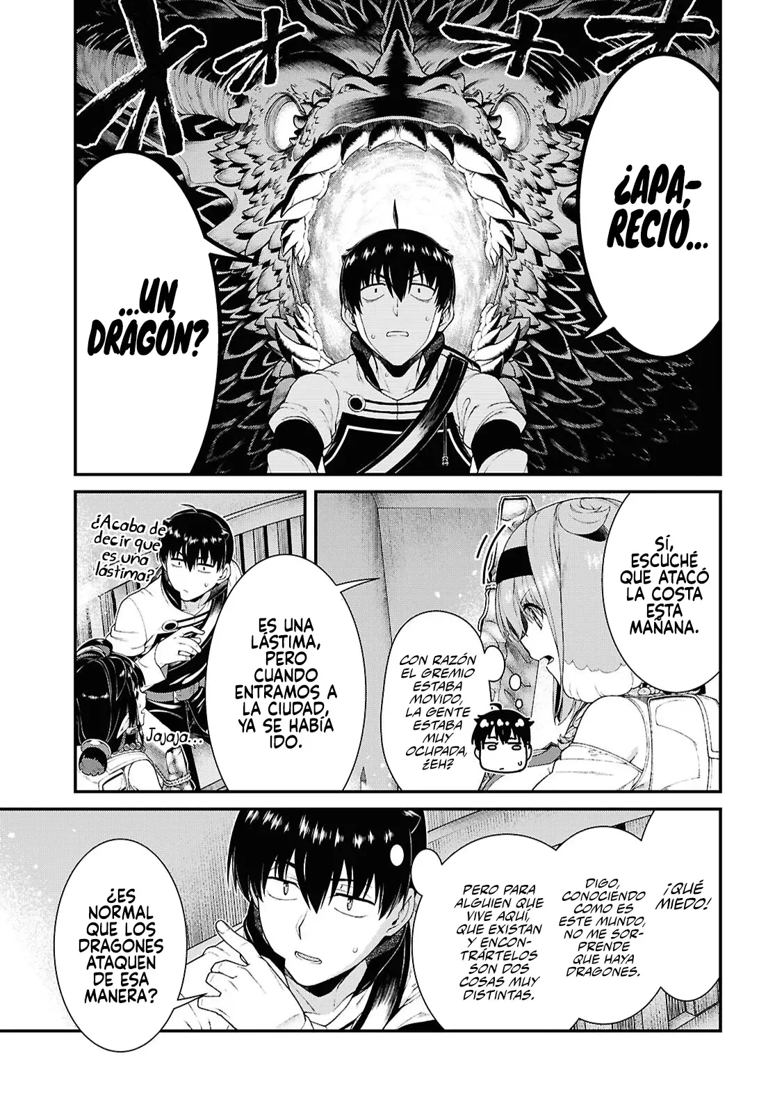 Isekai Meikyuu de Dorei Harem wo Capitulo 28.1 página 7