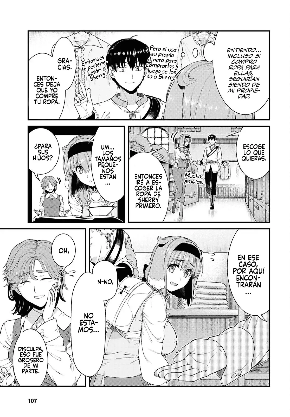 Isekai Meikyuu de Dorei Harem wo Capitulo 28.2 página 5