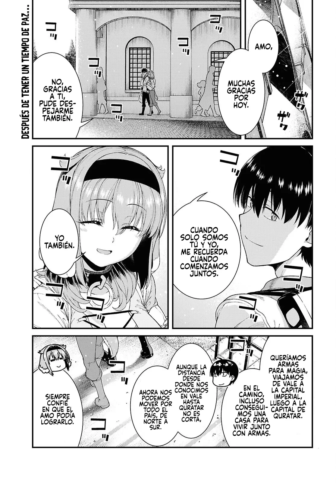 Isekai Meikyuu de Dorei Harem wo Capitulo 28.3 página 4
