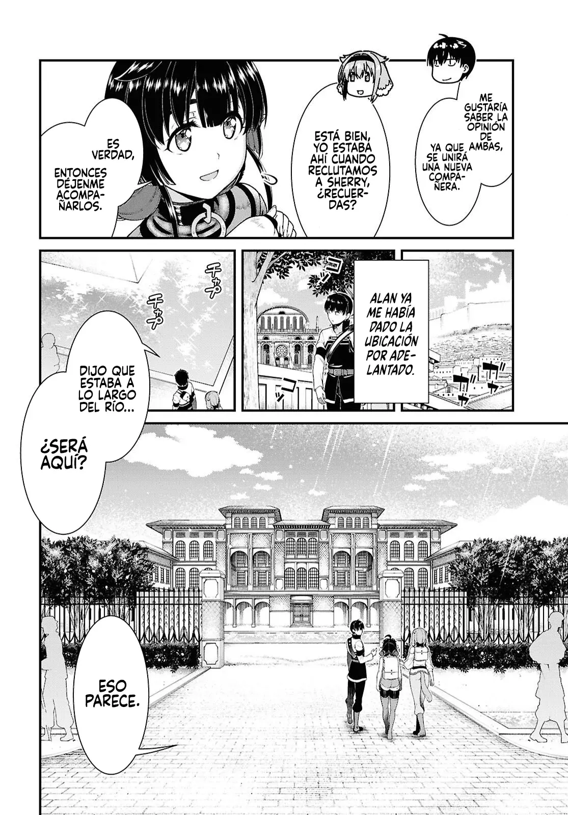 Isekai Meikyuu de Dorei Harem wo Capitulo 28.4 página 10