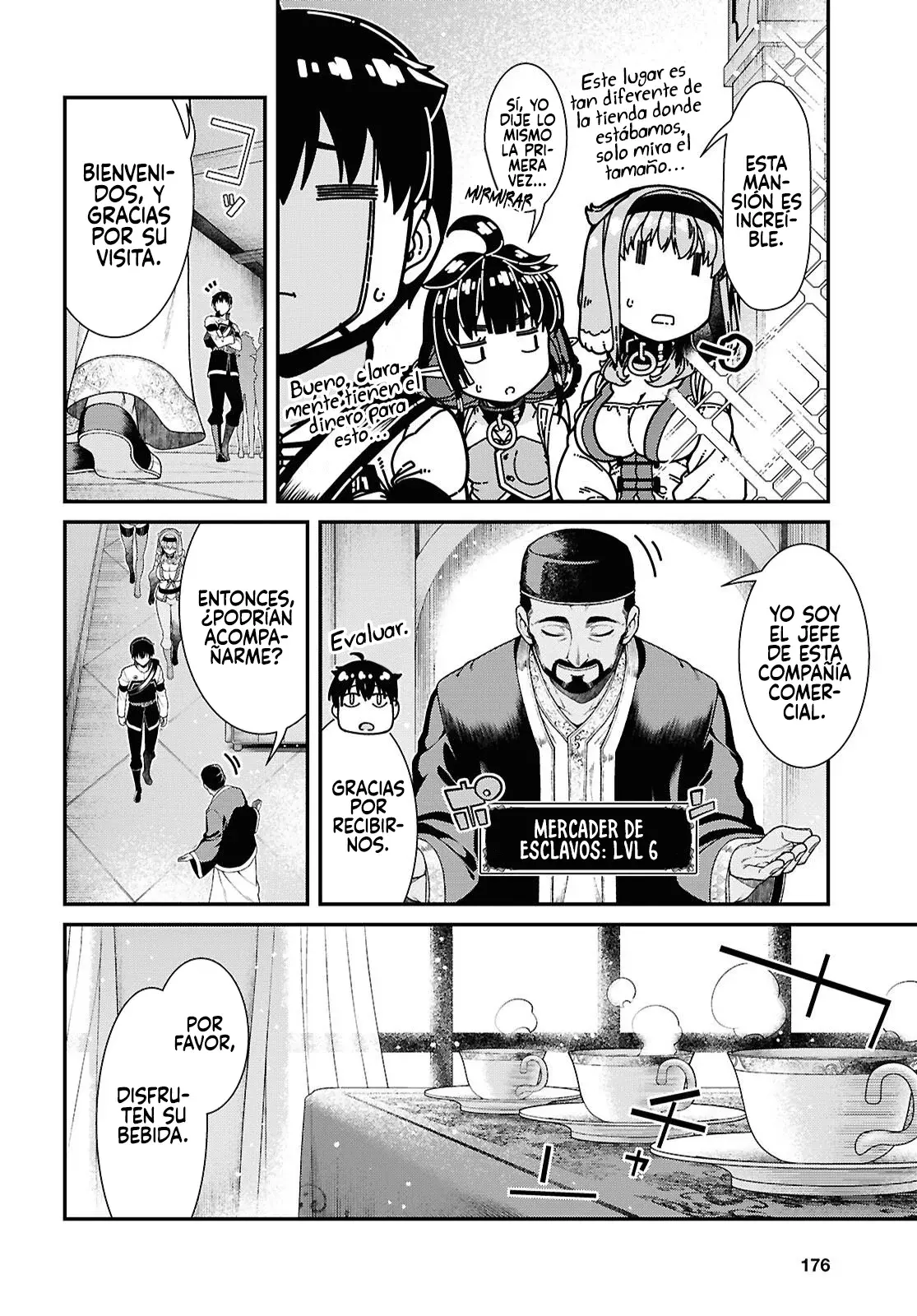 Isekai Meikyuu de Dorei Harem wo Capitulo 28.4 página 12