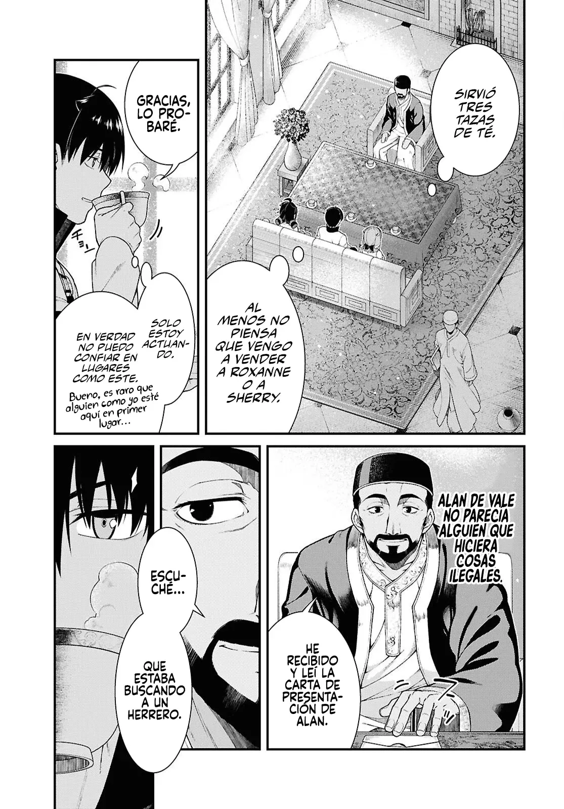 Isekai Meikyuu de Dorei Harem wo Capitulo 28.4 página 13