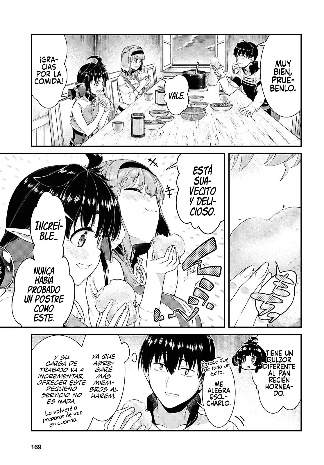 Isekai Meikyuu de Dorei Harem wo Capitulo 28.4 página 5