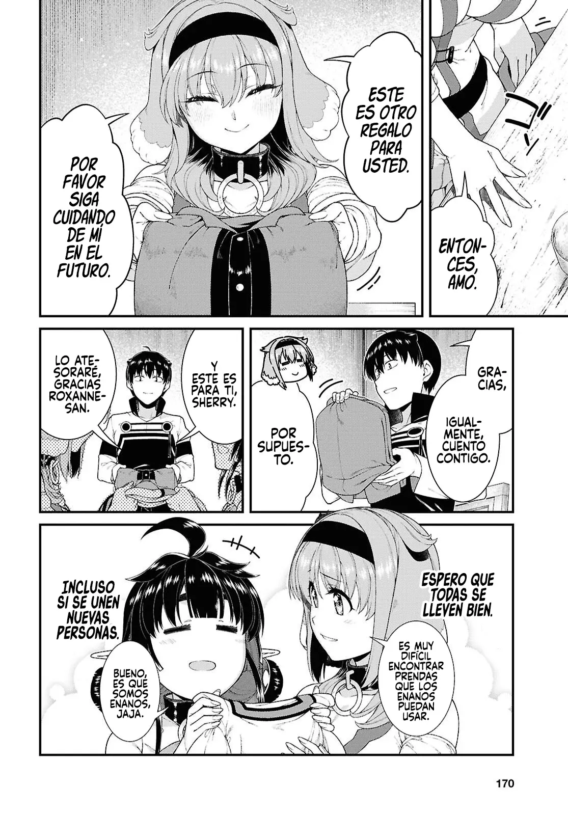 Isekai Meikyuu de Dorei Harem wo Capitulo 28.4 página 6