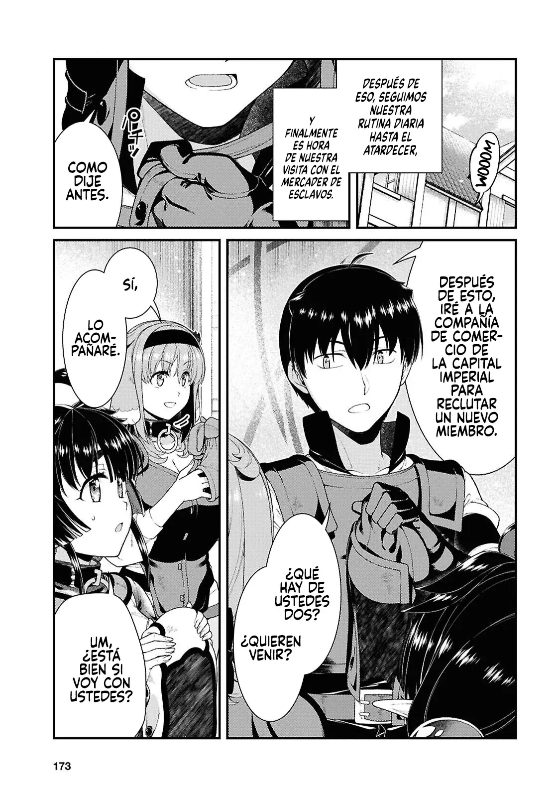 Isekai Meikyuu de Dorei Harem wo Capitulo 28.4 página 9