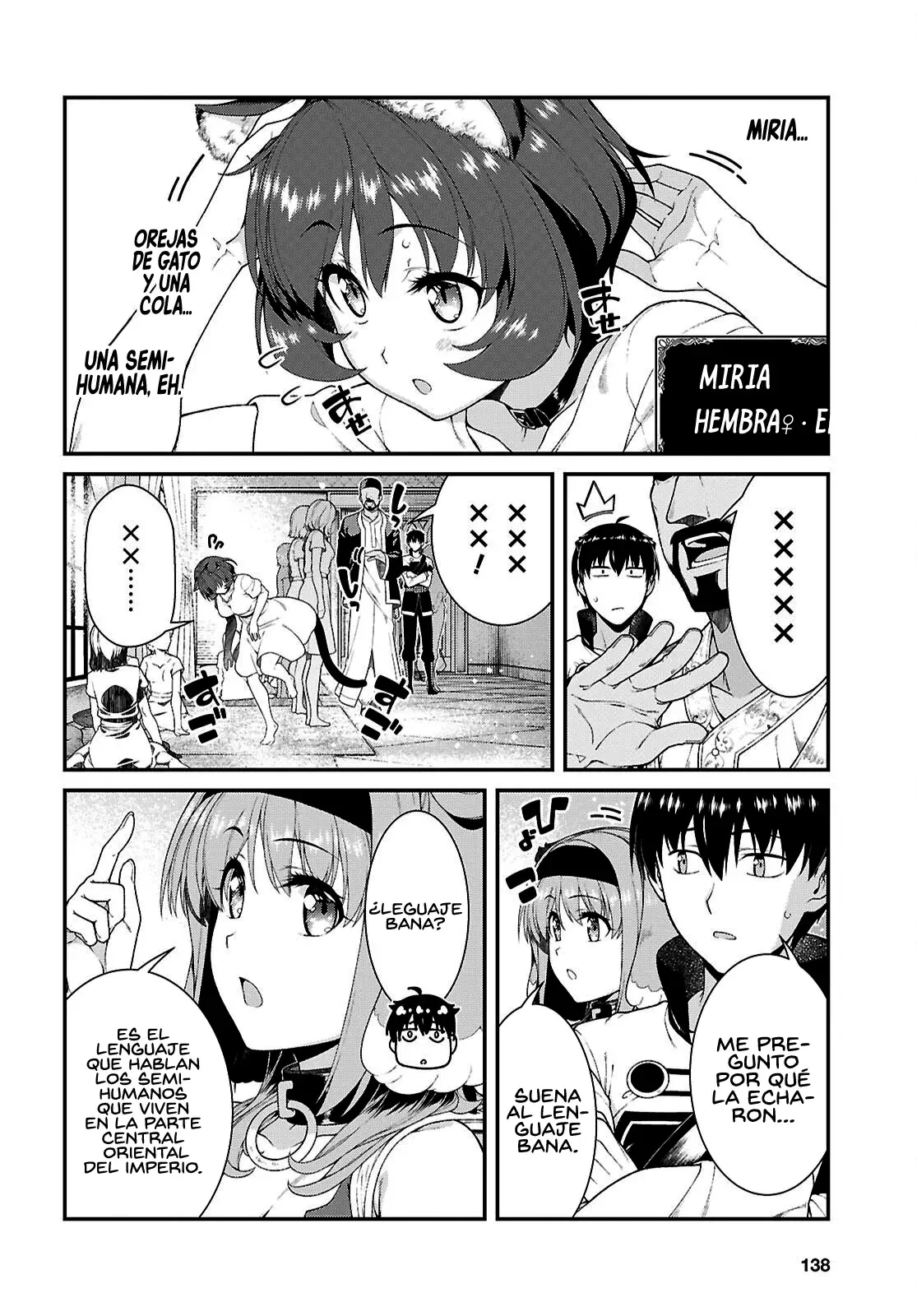 Isekai Meikyuu de Dorei Harem wo Capitulo 28.5 página 5