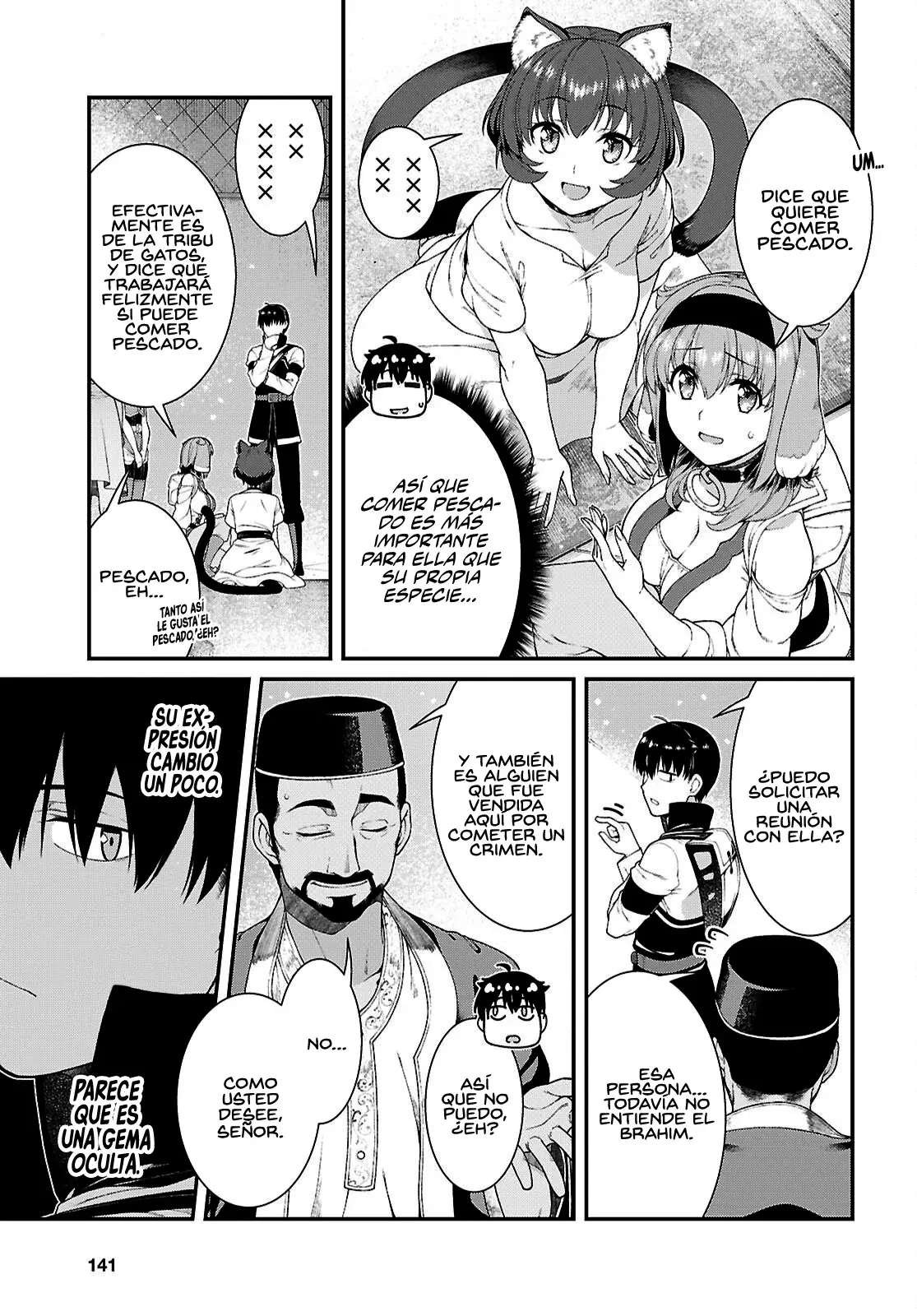 Isekai Meikyuu de Dorei Harem wo Capitulo 28.5 página 8