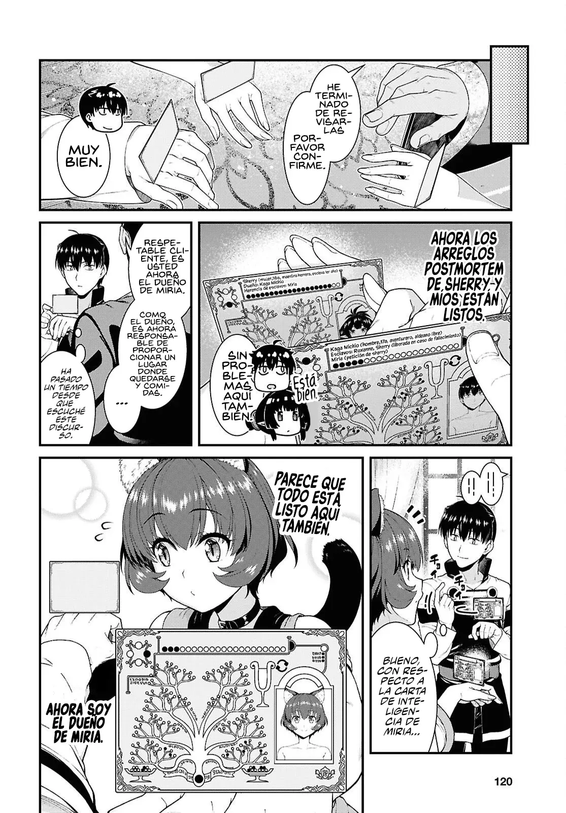 Isekai Meikyuu de Dorei Harem wo Capitulo 28.6 página 10