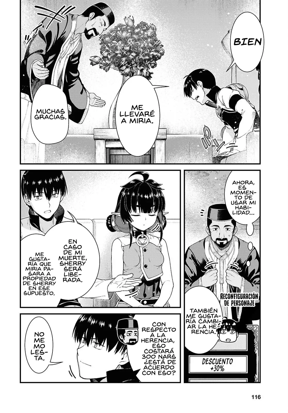 Isekai Meikyuu de Dorei Harem wo Capitulo 28.6 página 6