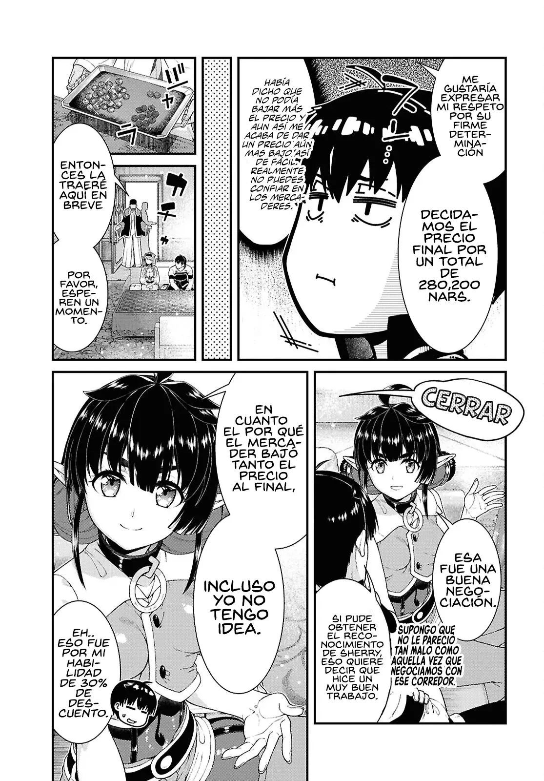 Isekai Meikyuu de Dorei Harem wo Capitulo 28.6 página 7