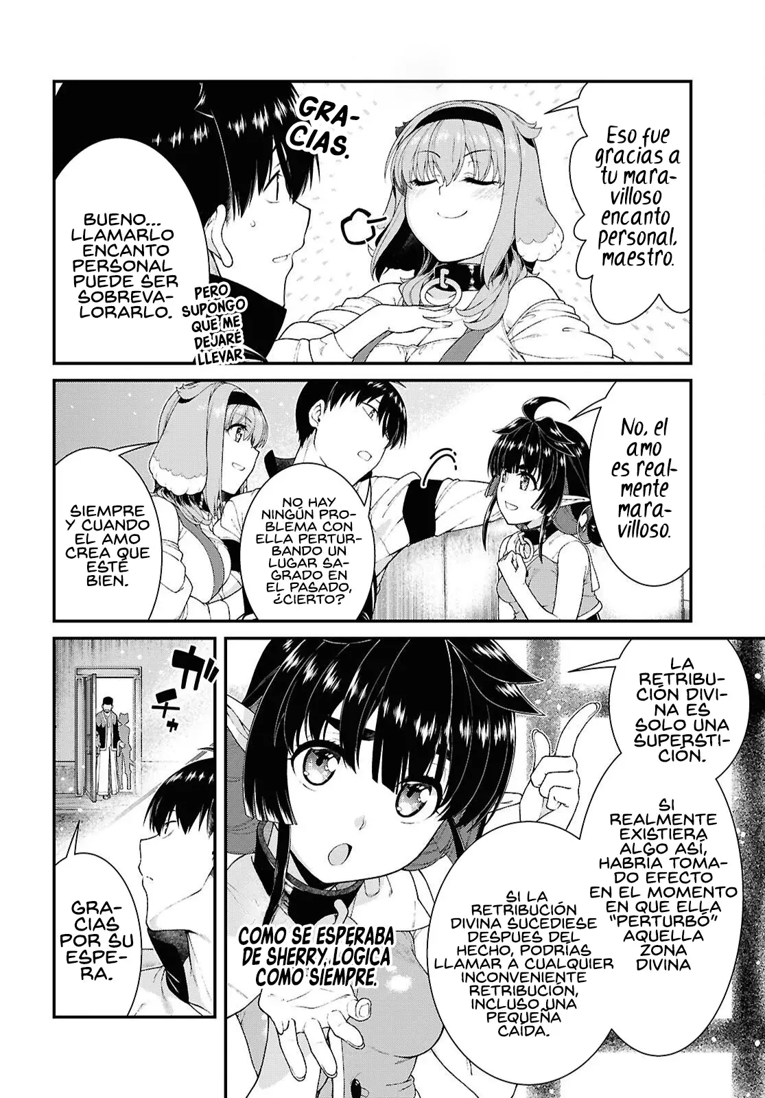 Isekai Meikyuu de Dorei Harem wo Capitulo 28.6 página 8