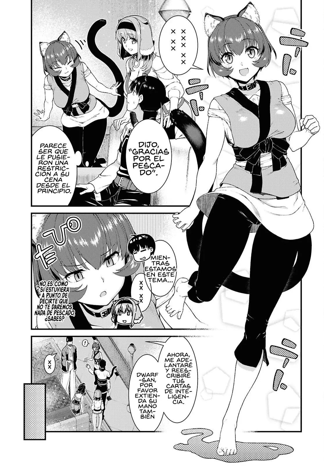 Isekai Meikyuu de Dorei Harem wo Capitulo 28.6 página 9