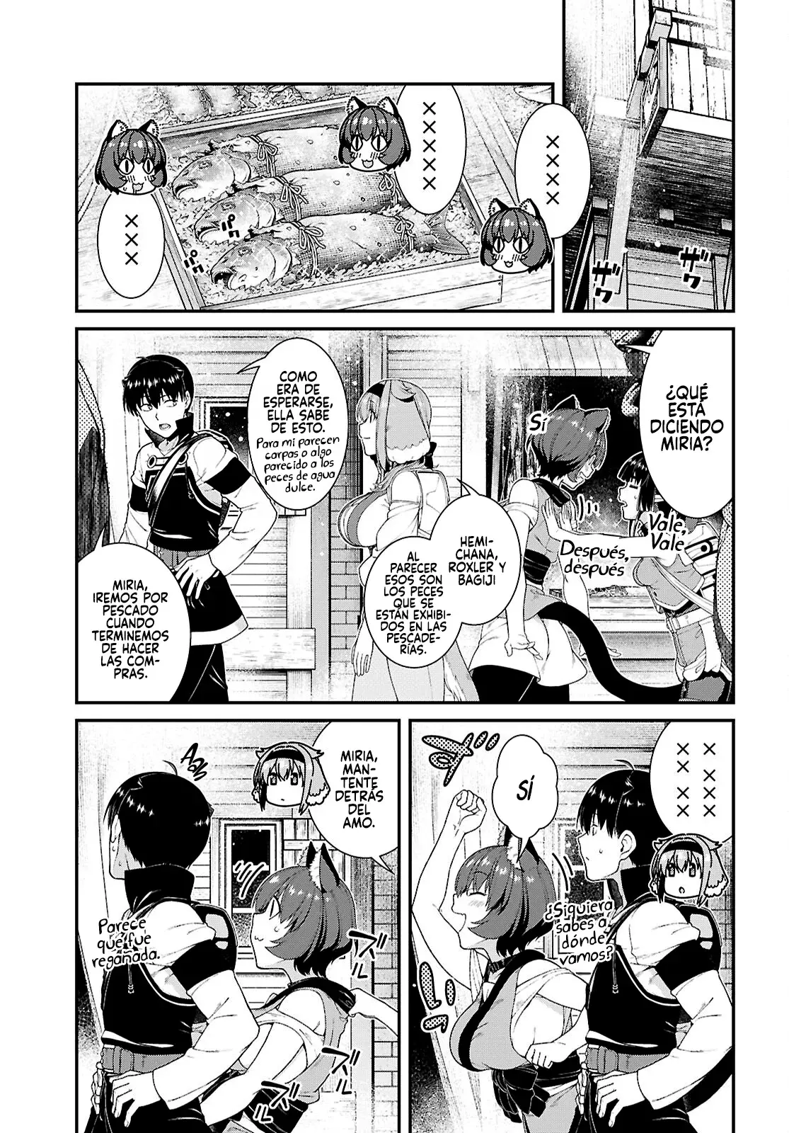 Isekai Meikyuu de Dorei Harem wo Capitulo 28.7 página 13