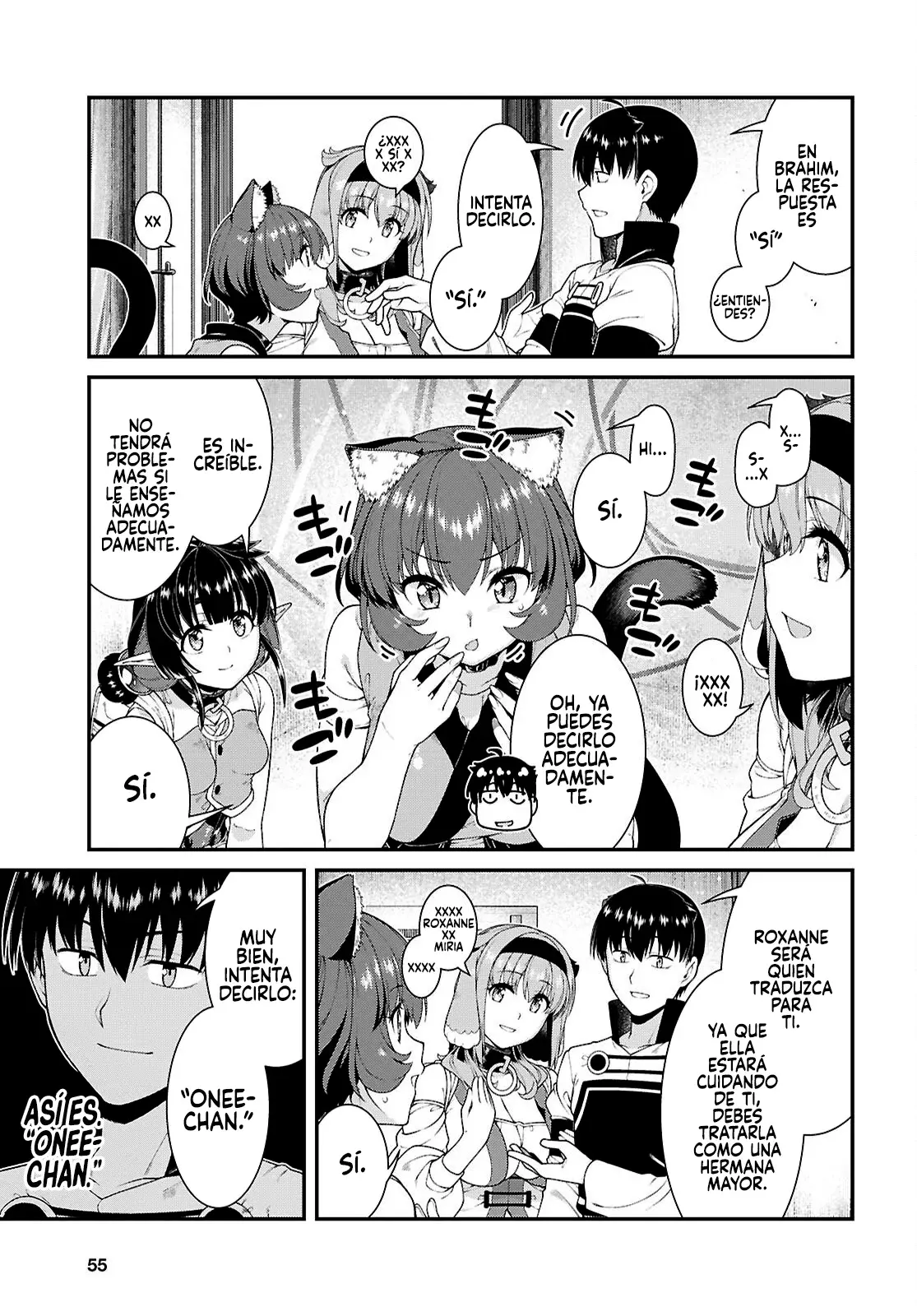Isekai Meikyuu de Dorei Harem wo Capitulo 28.7 página 5