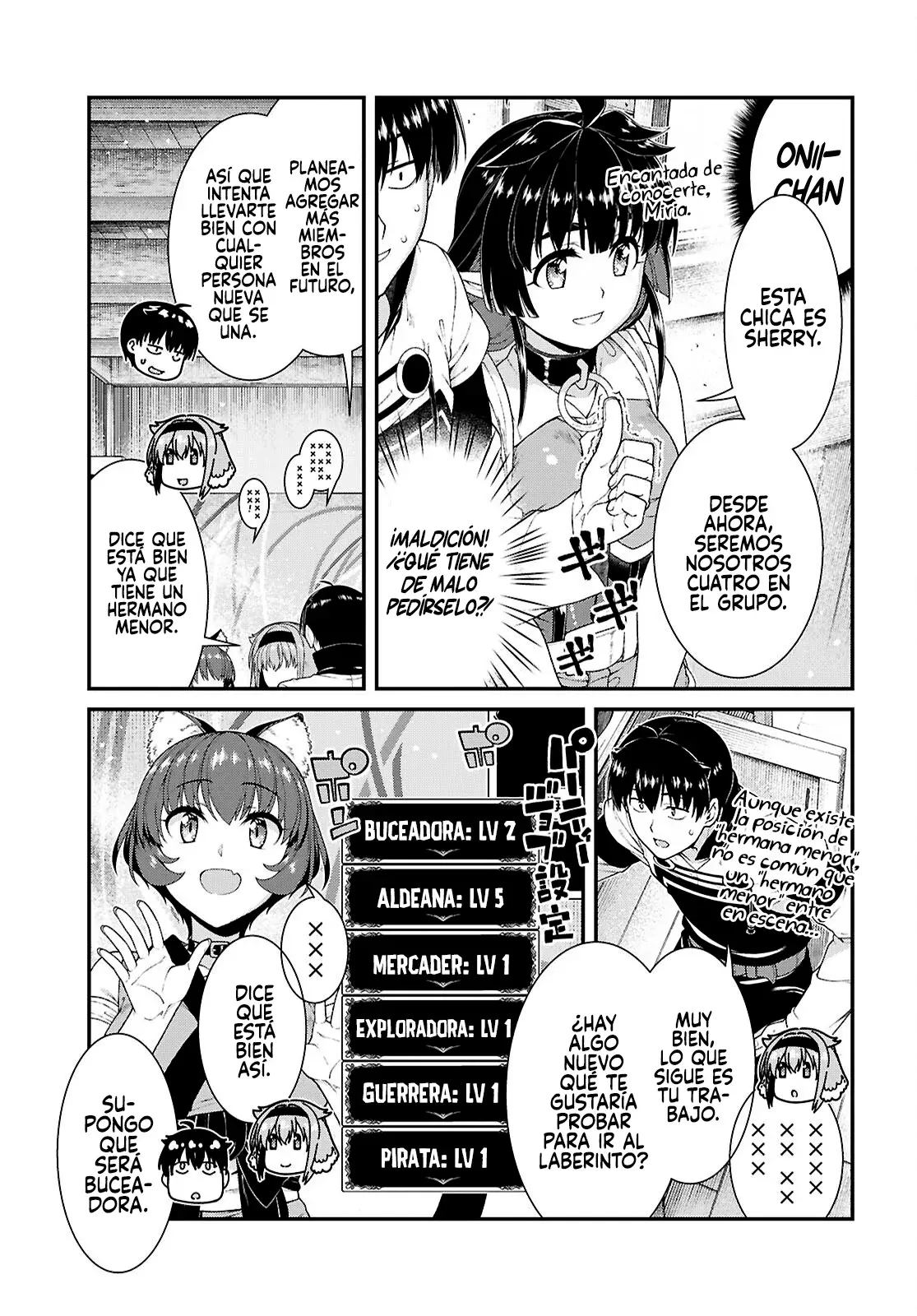 Isekai Meikyuu de Dorei Harem wo Capitulo 28.7 página 7