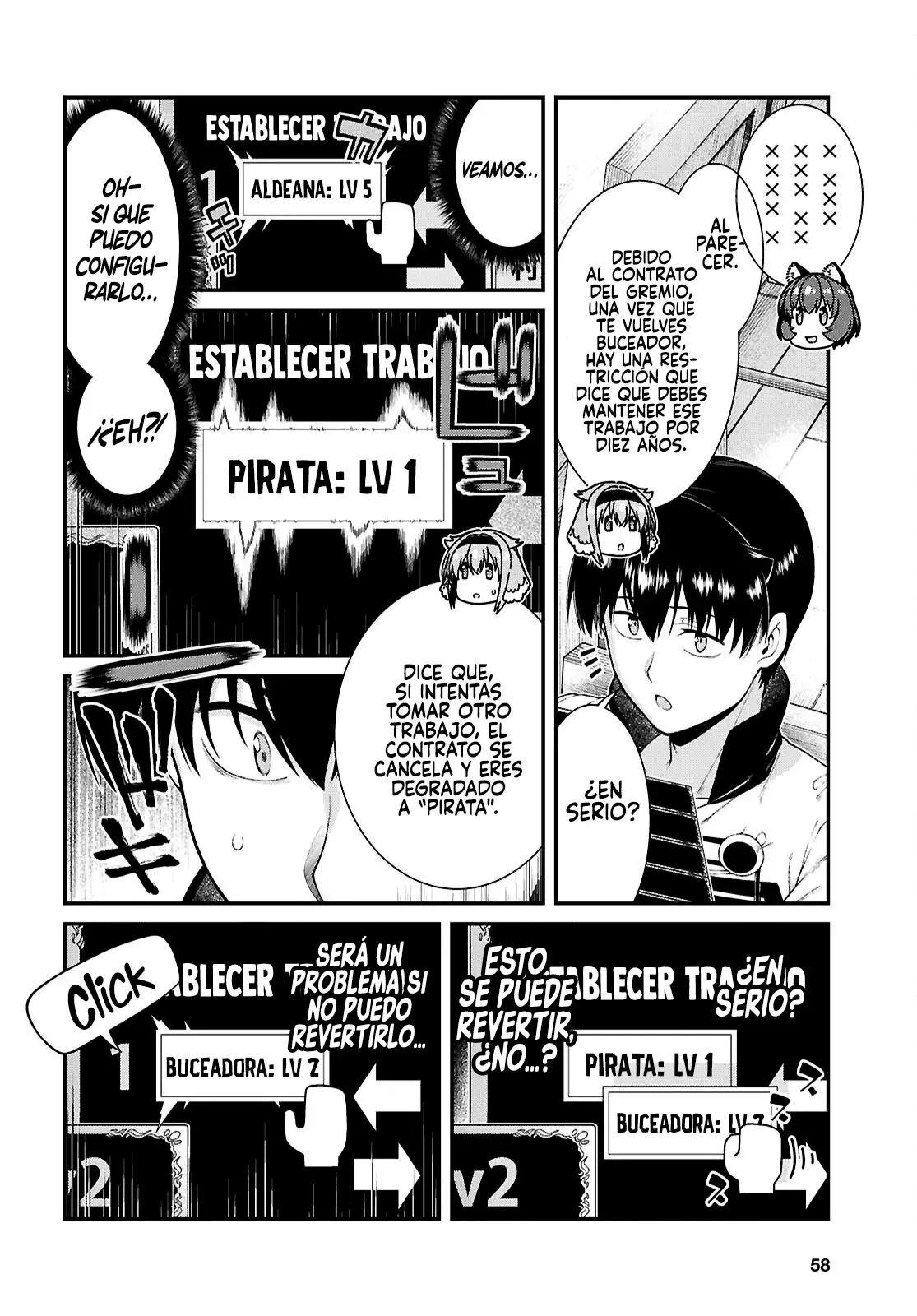 Isekai Meikyuu de Dorei Harem wo Capitulo 28.7 página 8