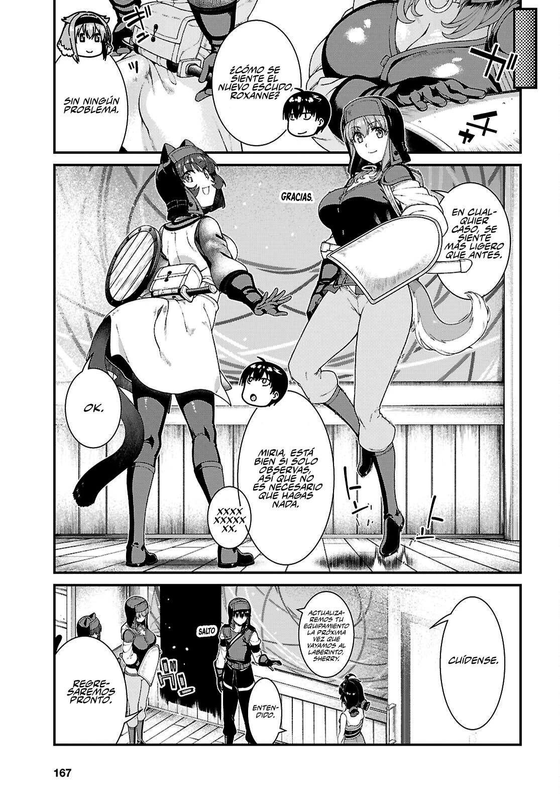 Isekai Meikyuu de Dorei Harem wo Capitulo 28.8 página 12