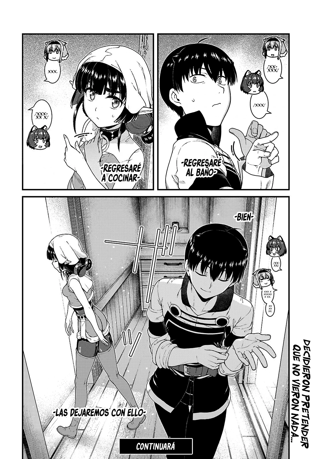 Isekai Meikyuu de Dorei Harem wo Capitulo 28.8 página 19