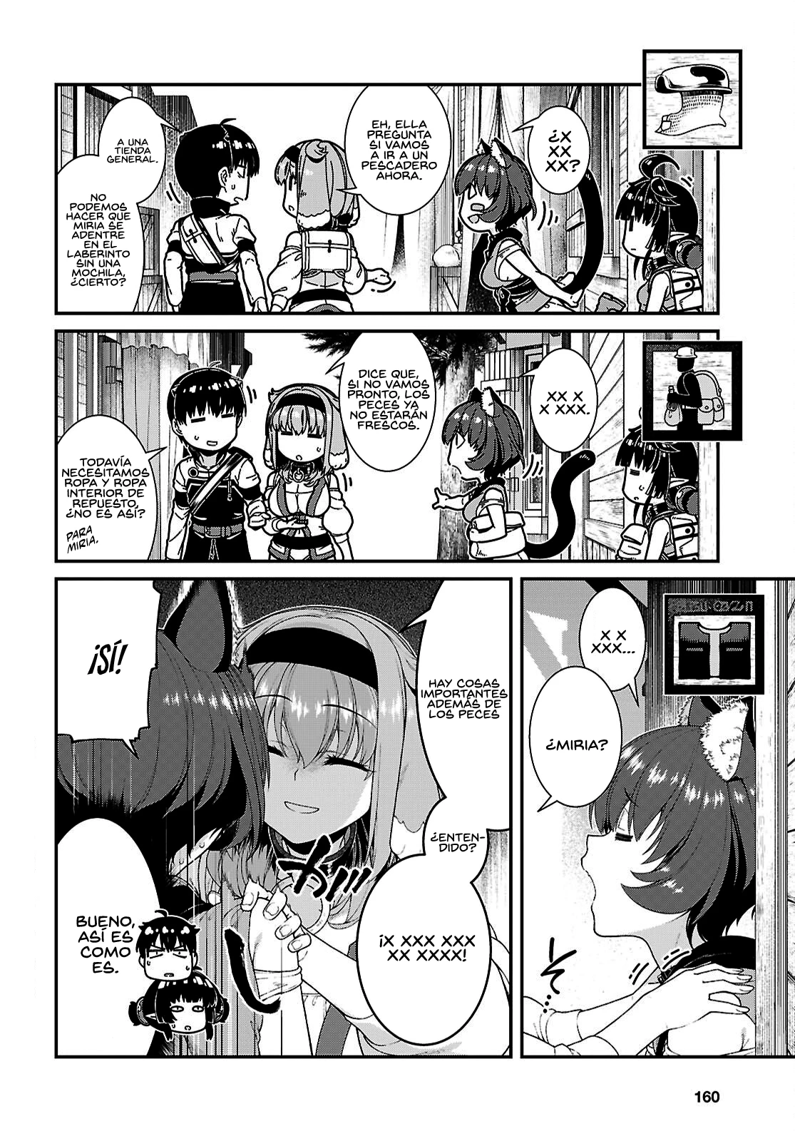 Isekai Meikyuu de Dorei Harem wo Capitulo 28.8 página 5
