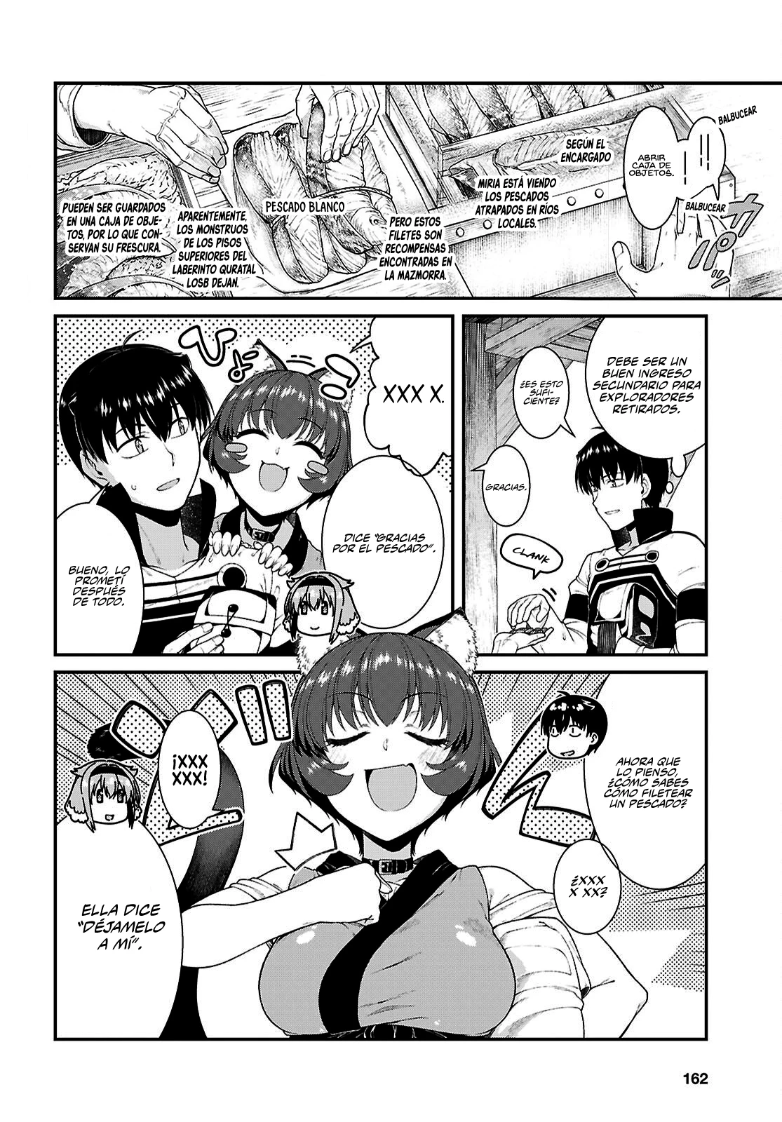Isekai Meikyuu de Dorei Harem wo Capitulo 28.8 página 7