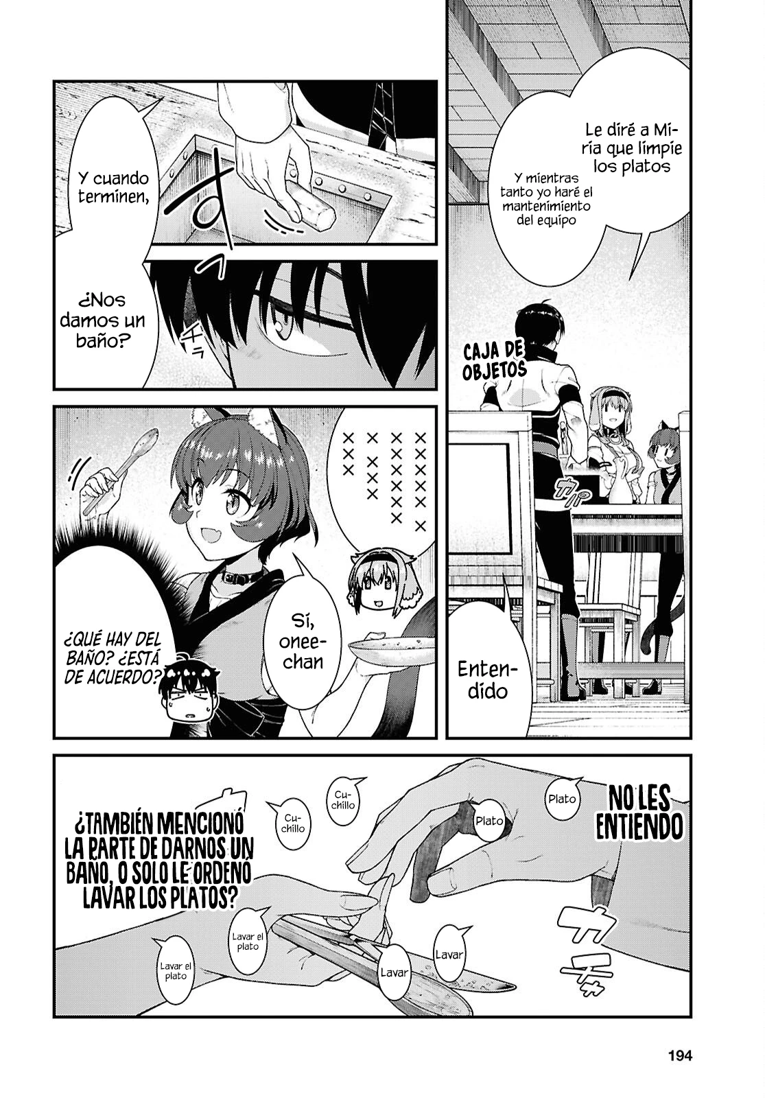 Isekai Meikyuu de Dorei Harem wo Capitulo 28.9 página 13