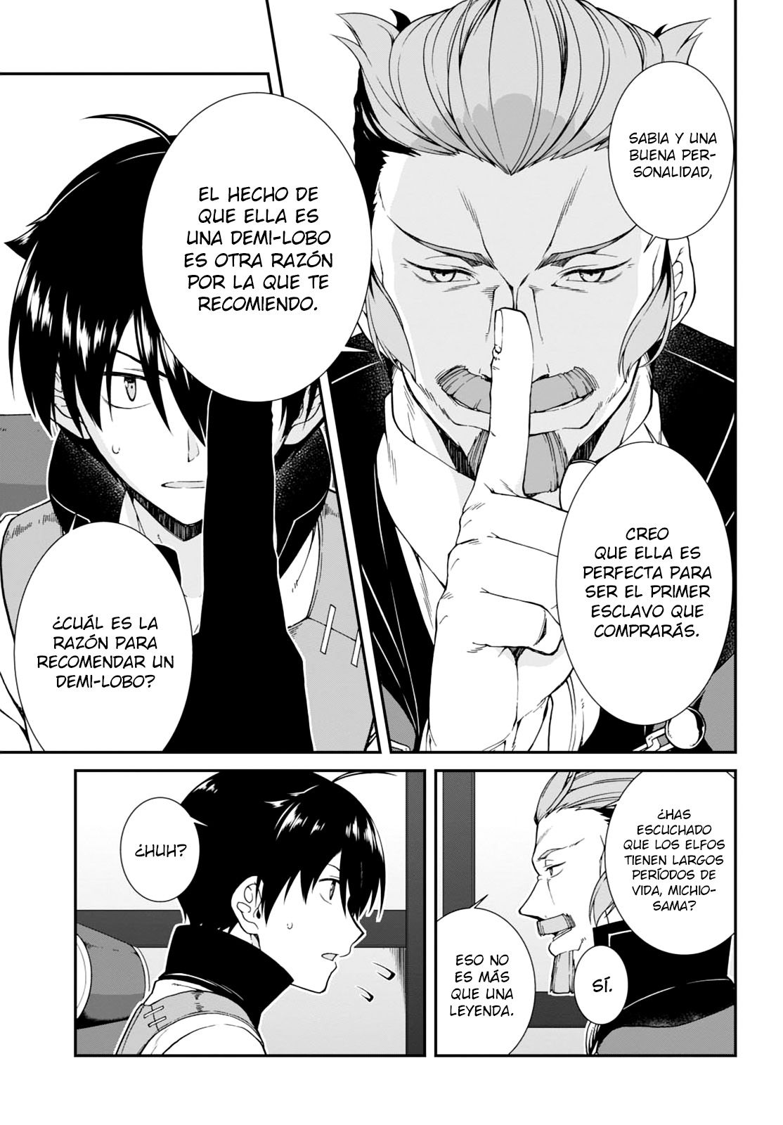 Isekai Meikyuu de Dorei Harem wo Capitulo 3.2 página 10