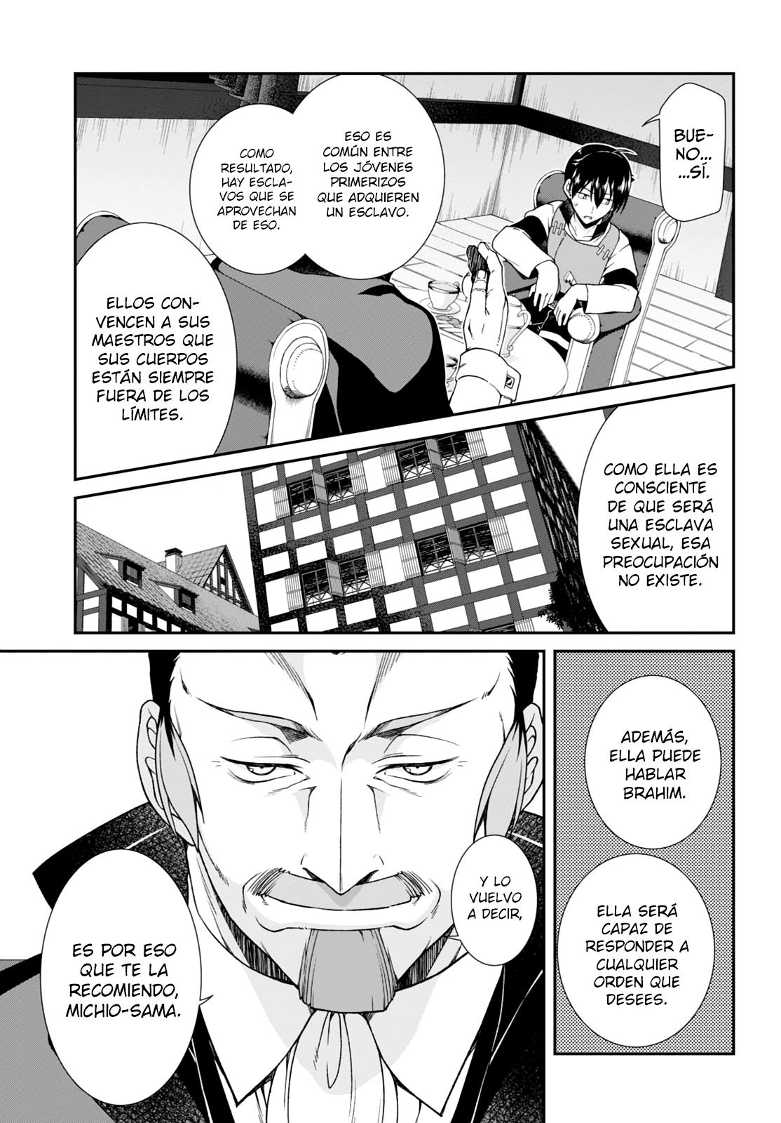 Isekai Meikyuu de Dorei Harem wo Capitulo 3.2 página 16