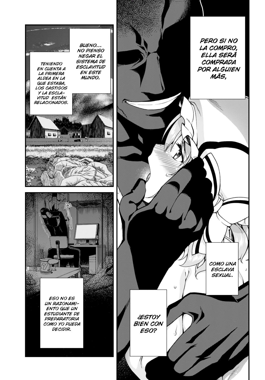 Isekai Meikyuu de Dorei Harem wo Capitulo 3.2 página 18