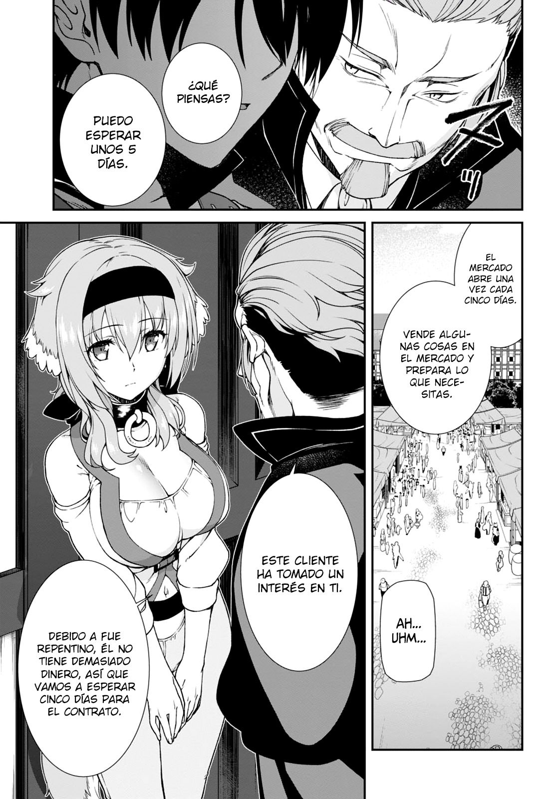 Isekai Meikyuu de Dorei Harem wo Capitulo 3.2 página 24