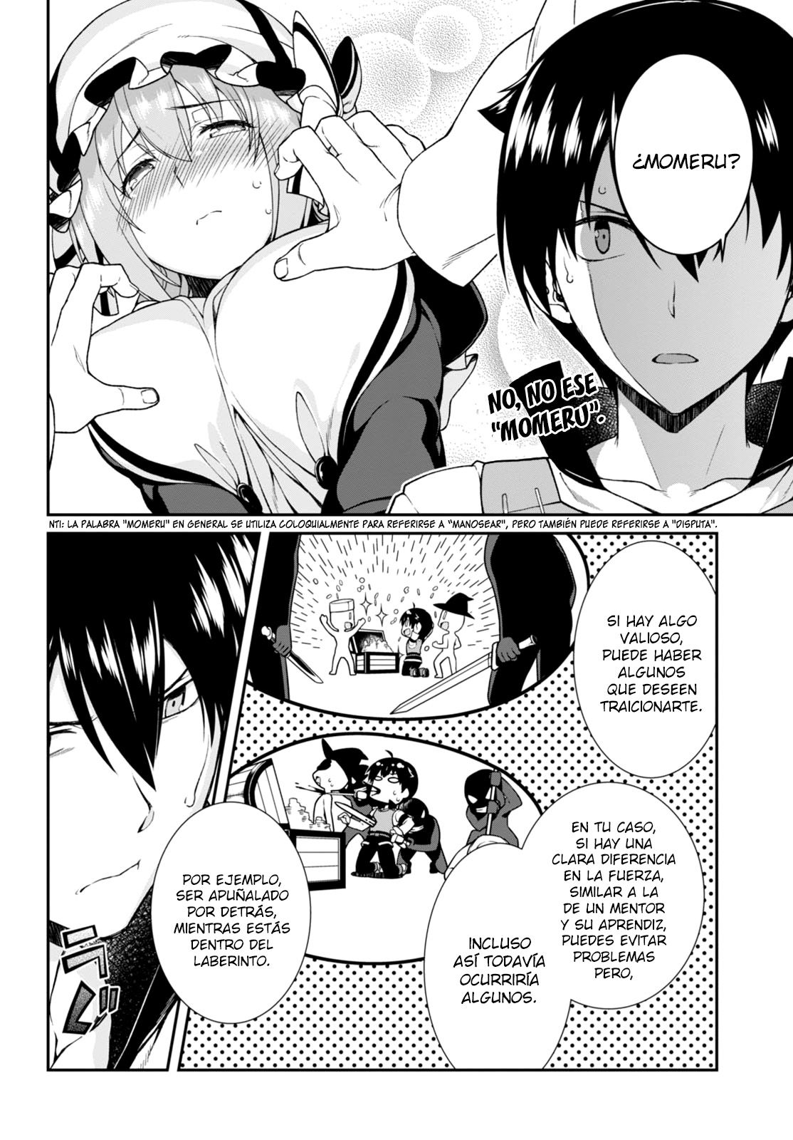 Isekai Meikyuu de Dorei Harem wo Capitulo 3.2 página 5