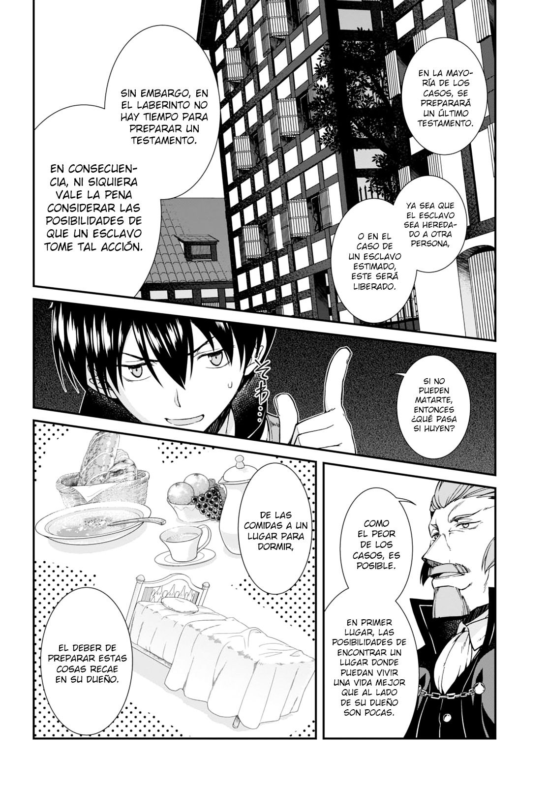 Isekai Meikyuu de Dorei Harem wo Capitulo 3.2 página 7
