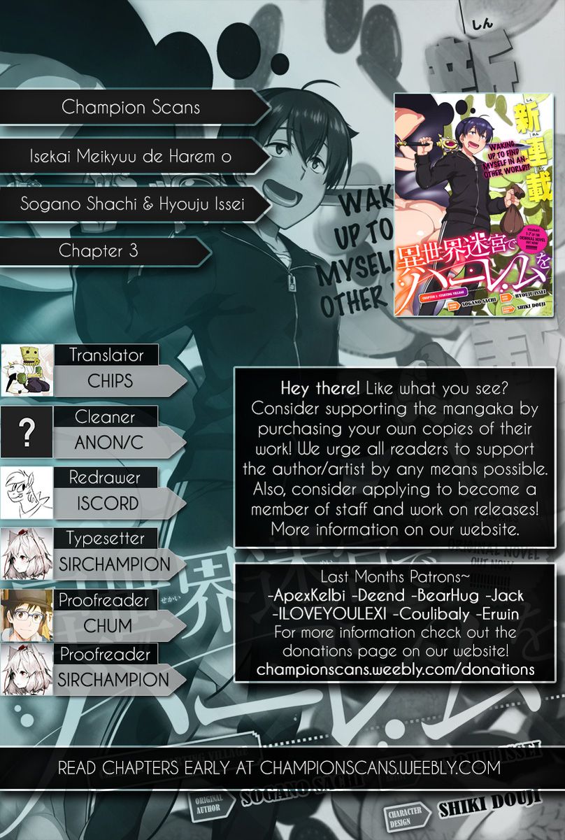 Isekai Meikyuu de Dorei Harem wo Capitulo 3 página 31
