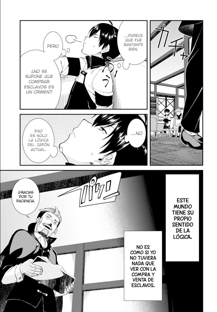 Isekai Meikyuu de Dorei Harem wo Capitulo 3 página 6