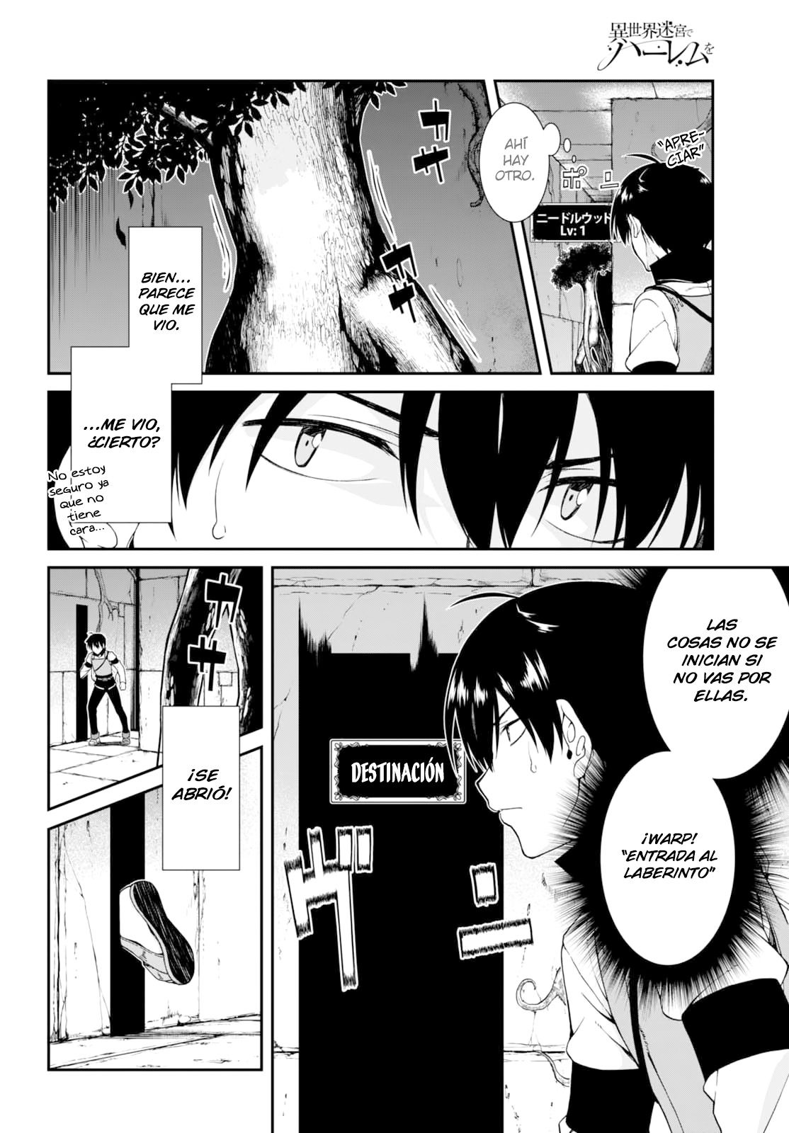 Isekai Meikyuu de Dorei Harem wo Capitulo 4.2 página 15