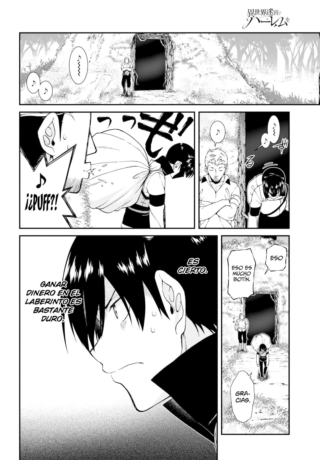 Isekai Meikyuu de Dorei Harem wo Capitulo 4.2 página 17