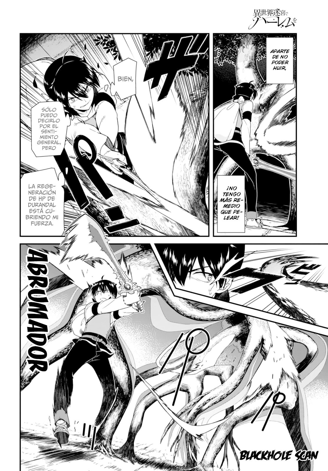 Isekai Meikyuu de Dorei Harem wo Capitulo 4.2 página 7